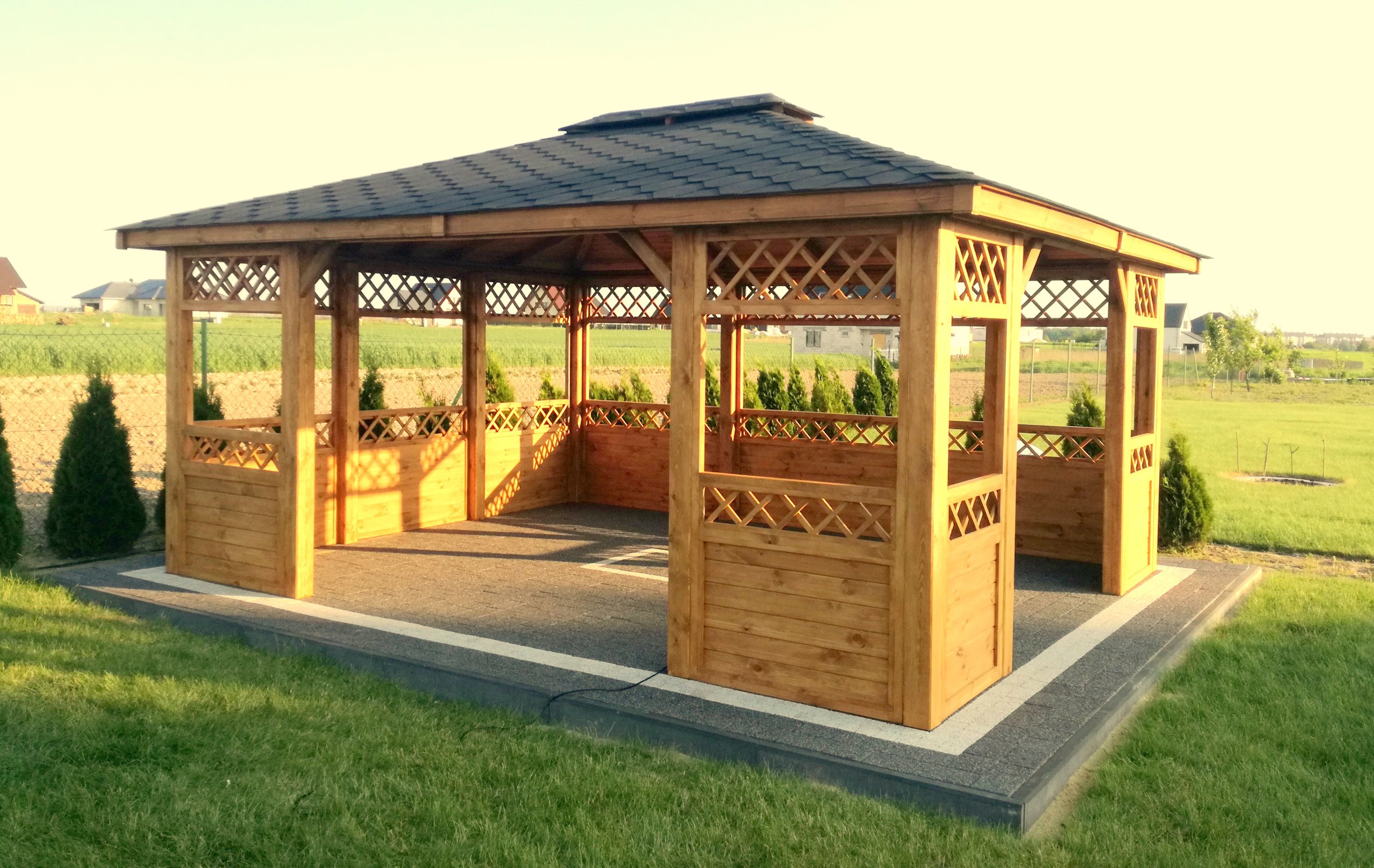 Wooden Gazebo беседки