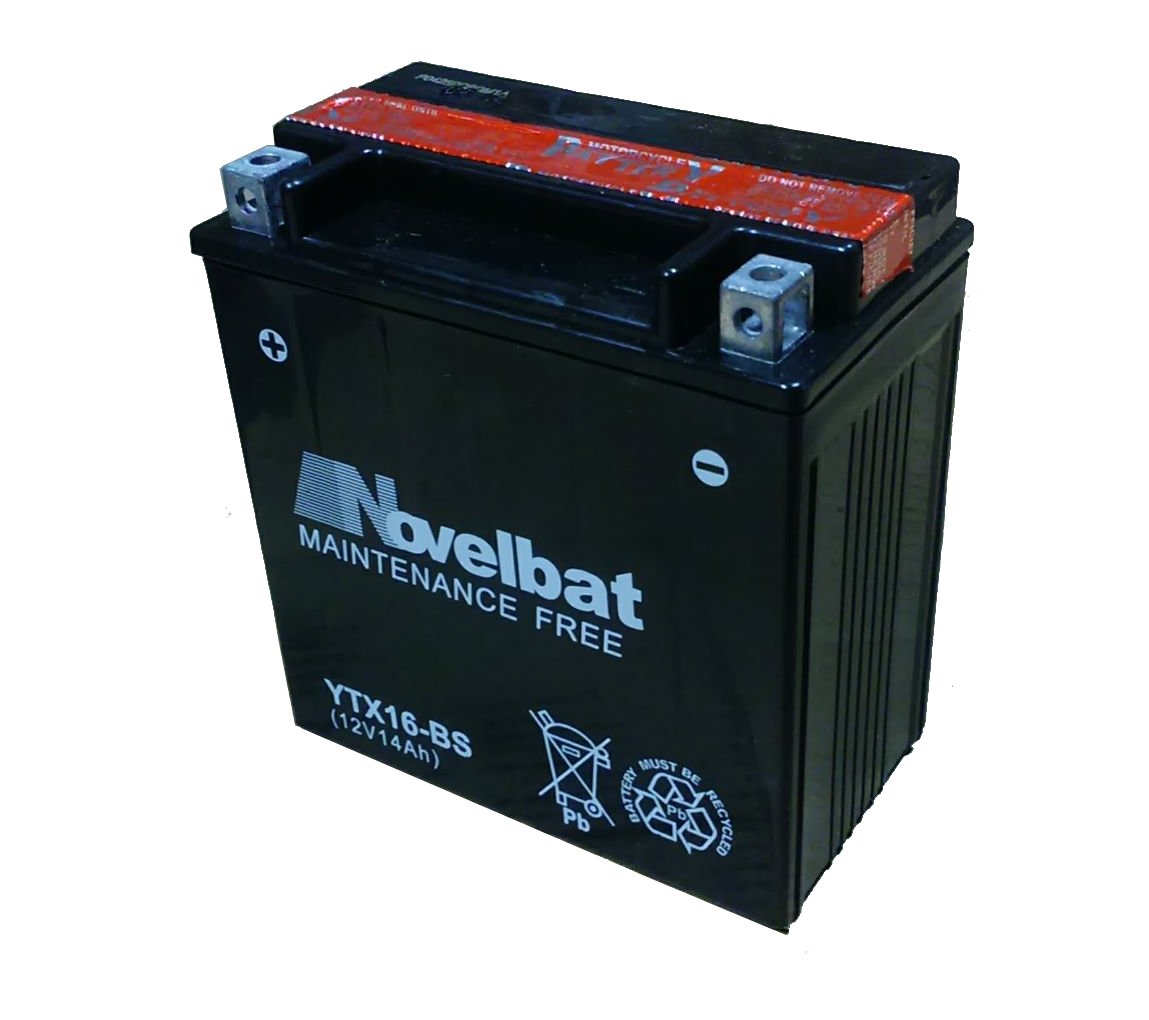 

Akumulator Novelbat 12V 14Ah YTX16-BS . Skuter