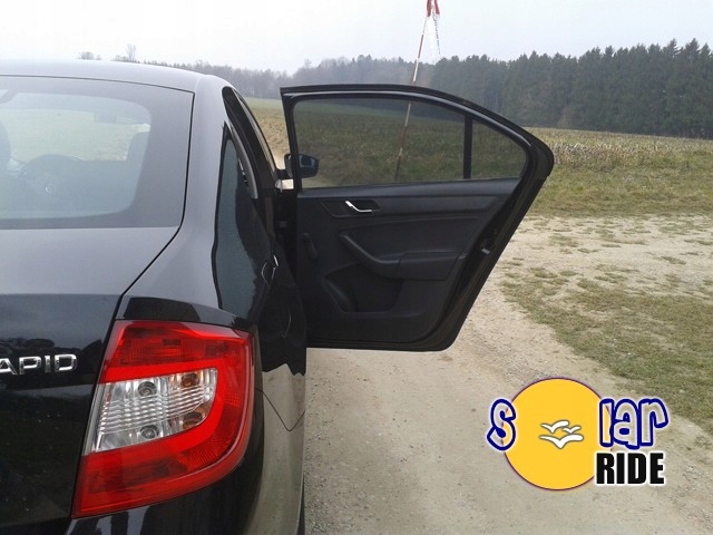 ZASŁONKI DEDYKOWANE Skoda Rapid Liftback Sedan Rodzaj osłony przeciwsłoneczne