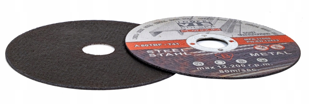 400 x TARCZE TARCZA DO CIĘCIA METALU STALI INOX 125 MM x 1,0 MM Kod producenta IVMC12510