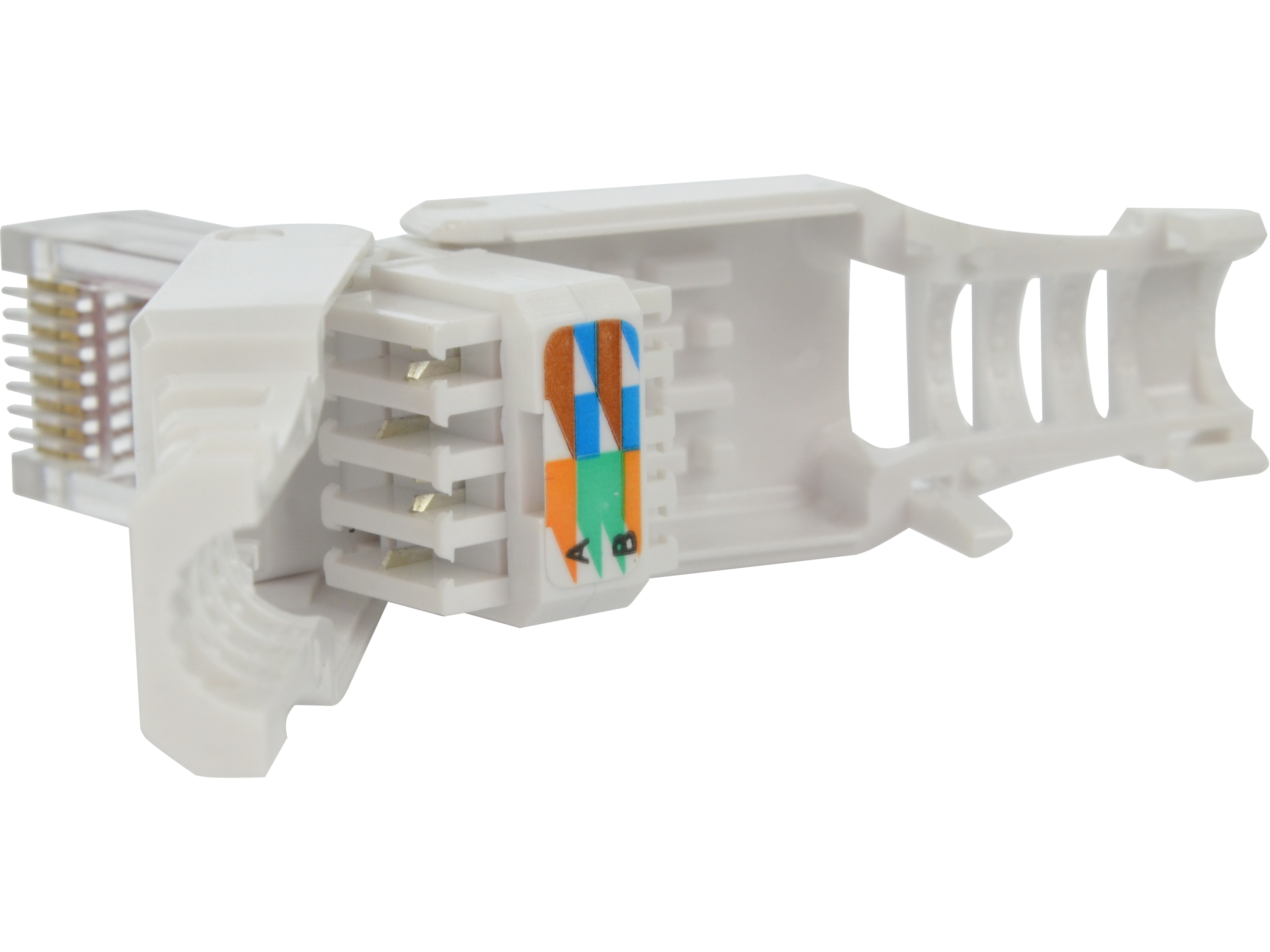 Соединитель витой пары RJ-45 8p8c