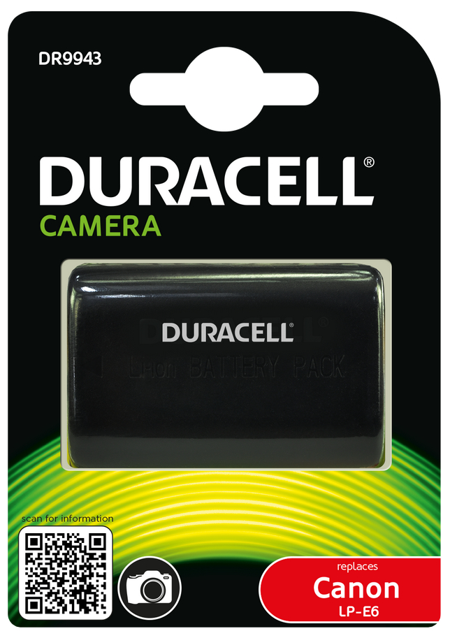 

Akumulator Duracell DR9943 zamiennik Canon LP-E6