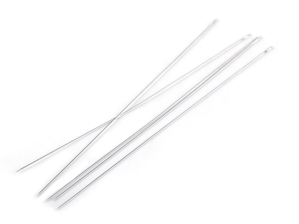 Иглы для шитья "needles" 4 шт. Длинные тонкие иглы. Длинные тонкие иглы. Иглы для бисероплетения гамма. Игла для нанизывания бисера.