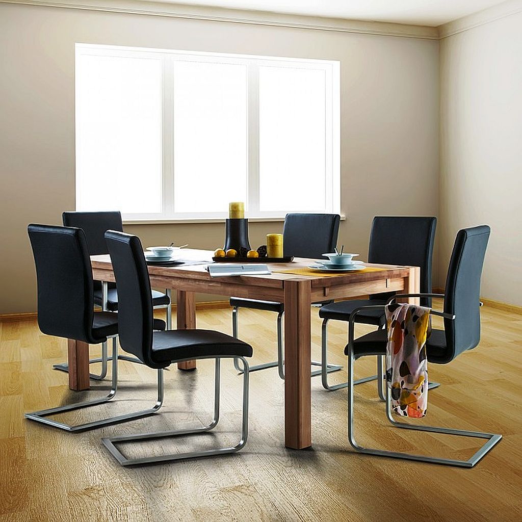 STÓŁ Z DĘBU MONTANA, Z DOKŁADKAMI 160(260)x90xh75 Głębokość mebla 160 cm