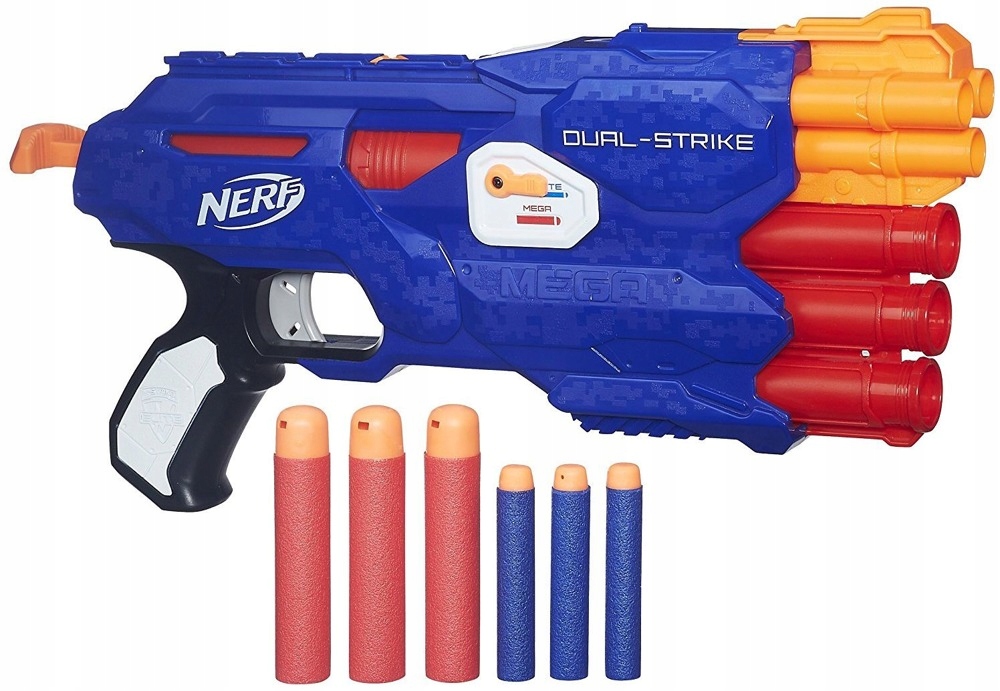 NERF WYRZUTNIA DUAL STRIKE B4620 N-STRIKE Rodzaj pistolety