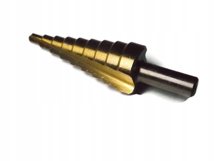 

Wiertło Stożkowe Stopniowe Hs Tytan 4-20mm Wiertła