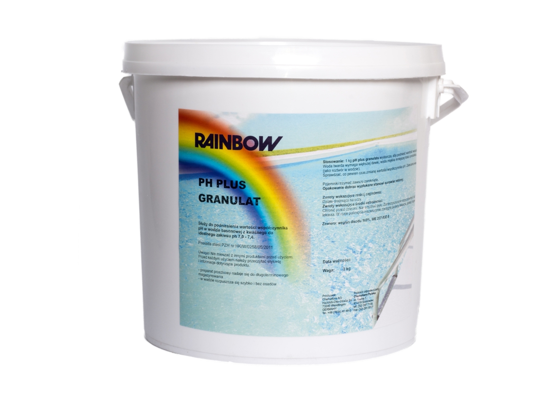 

Ph Plus Granulat 3 Kg Podnoszenie Ph Basen Chemia
