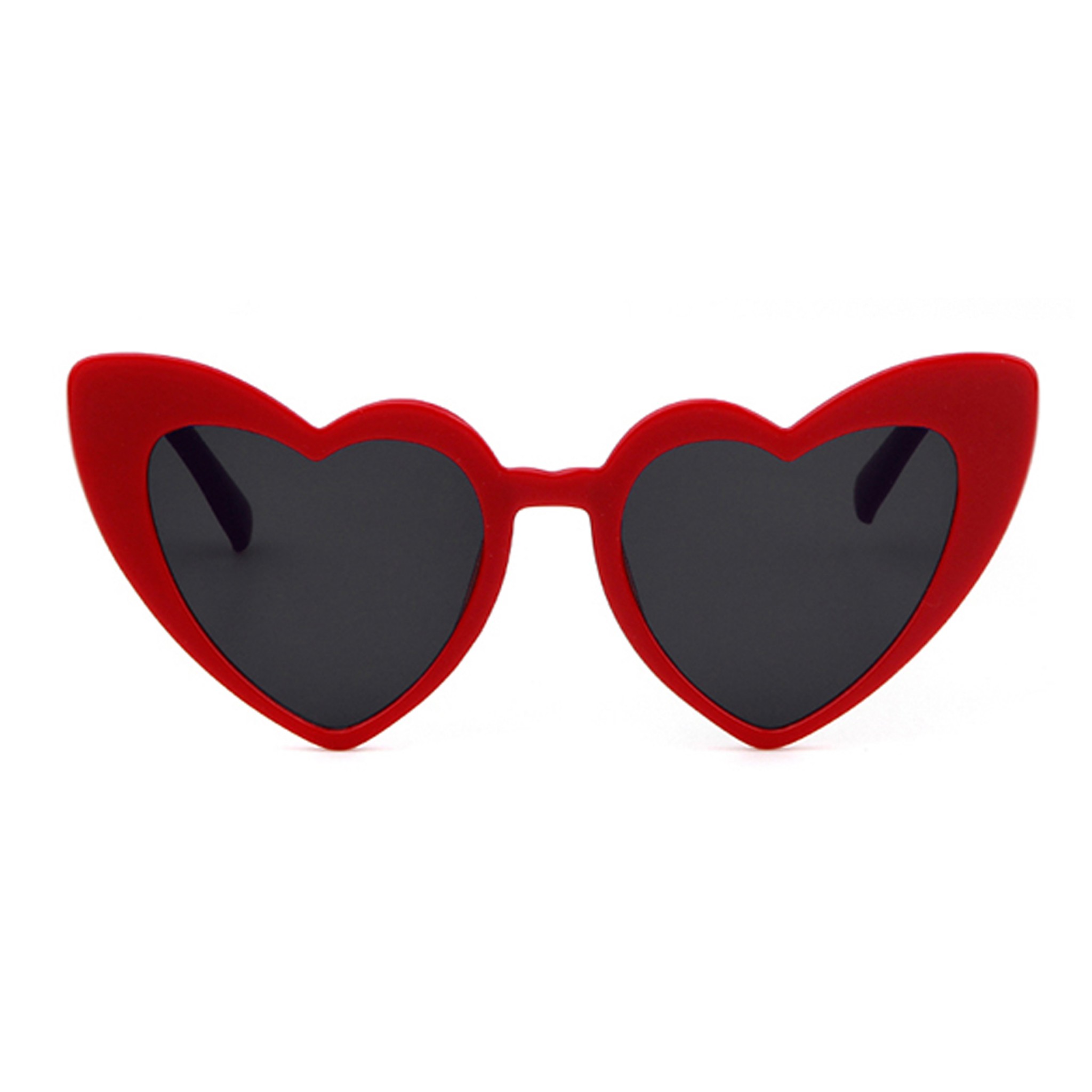 

okulary Serca Czerwone Glamour Lolita Trend Uv 400
