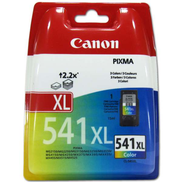 

Tusz Canon CL541XL Cmy MG2150 MG2250 MG3150 MG4250