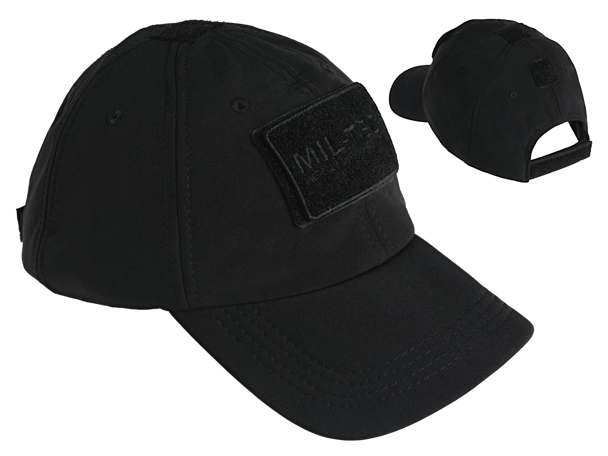 

Czapka Taktyczna z Daszkiem Softshell - Czarna