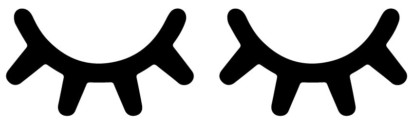 НАКЛЕЙКИ НА СТЕНЫ НАКЛЕЙКА РЕСНИЦЫ СПЯЩИЕ ГЛАЗА