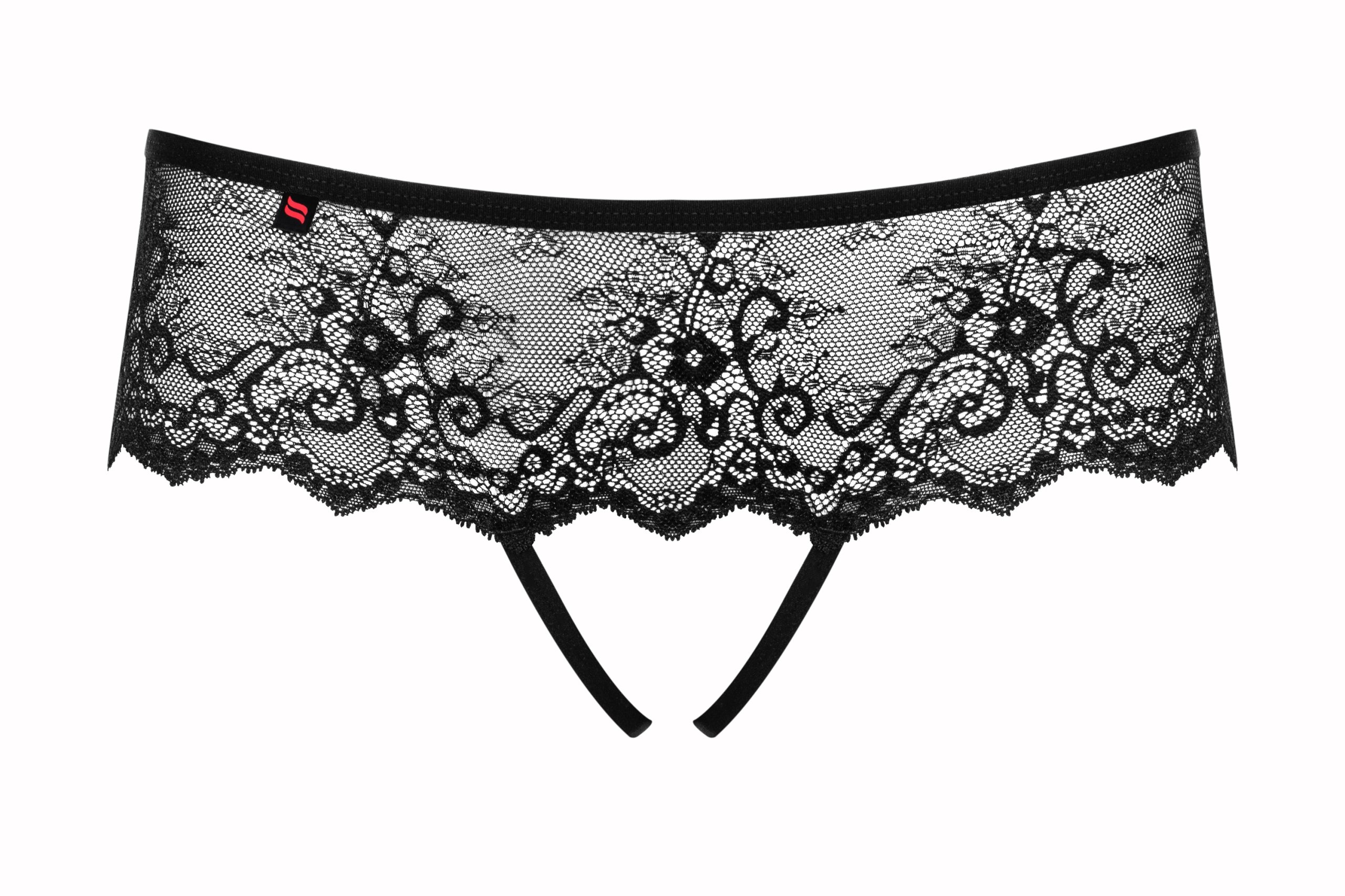 Открытые трусы сексуальные трусики с отверстием L / XL Merossa модные трусы
