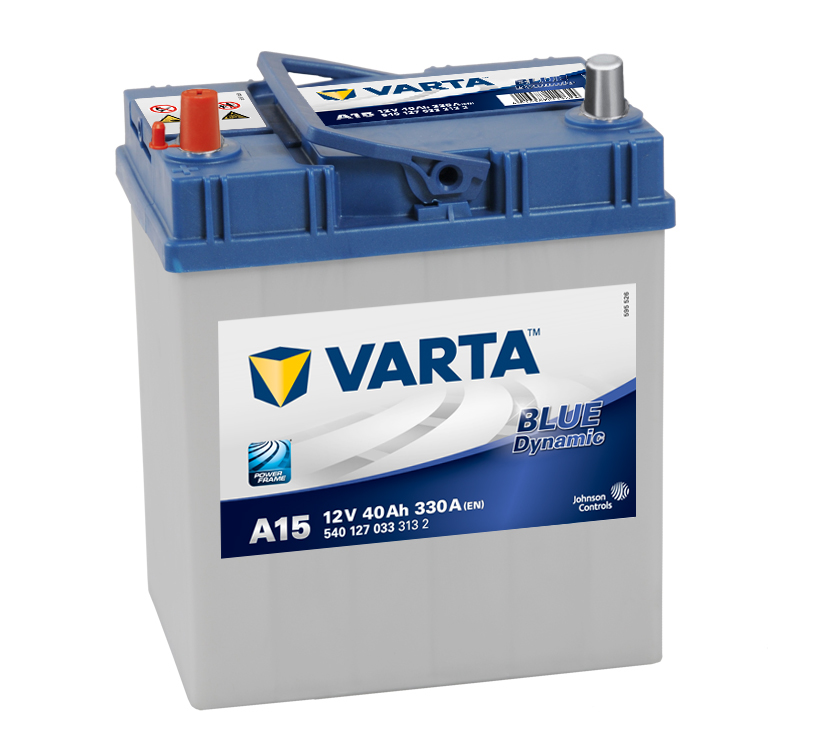 5401270333132 - Акумулятор Varta BLUE DYNAMIC 40AH, 330A, A15 L+