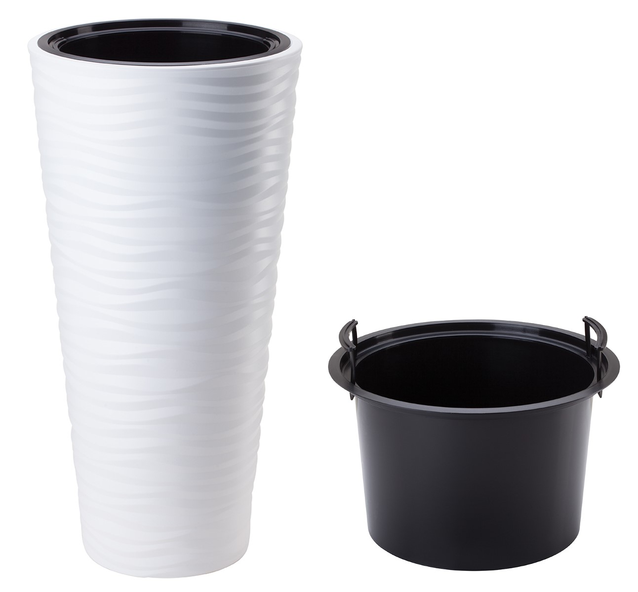 

Donica Z Wkładem Sahara Slim 40 Wys 79 Biała