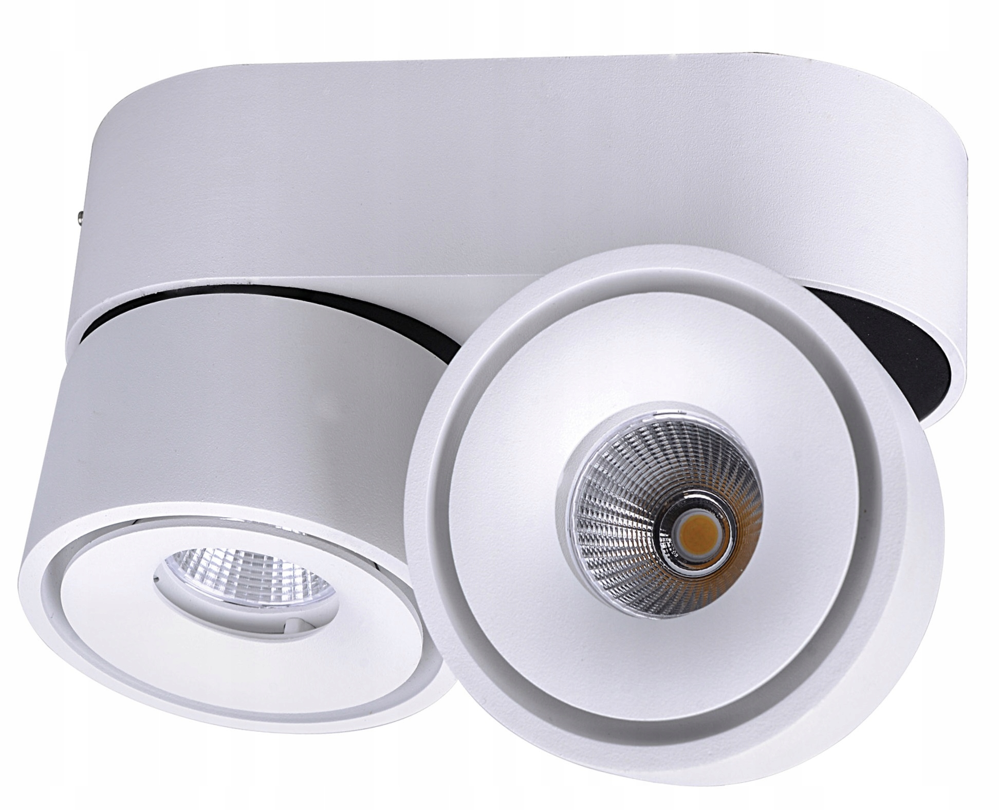

Ruchoma Oprawka Natynkowa Spot Led 2x8W Biała
