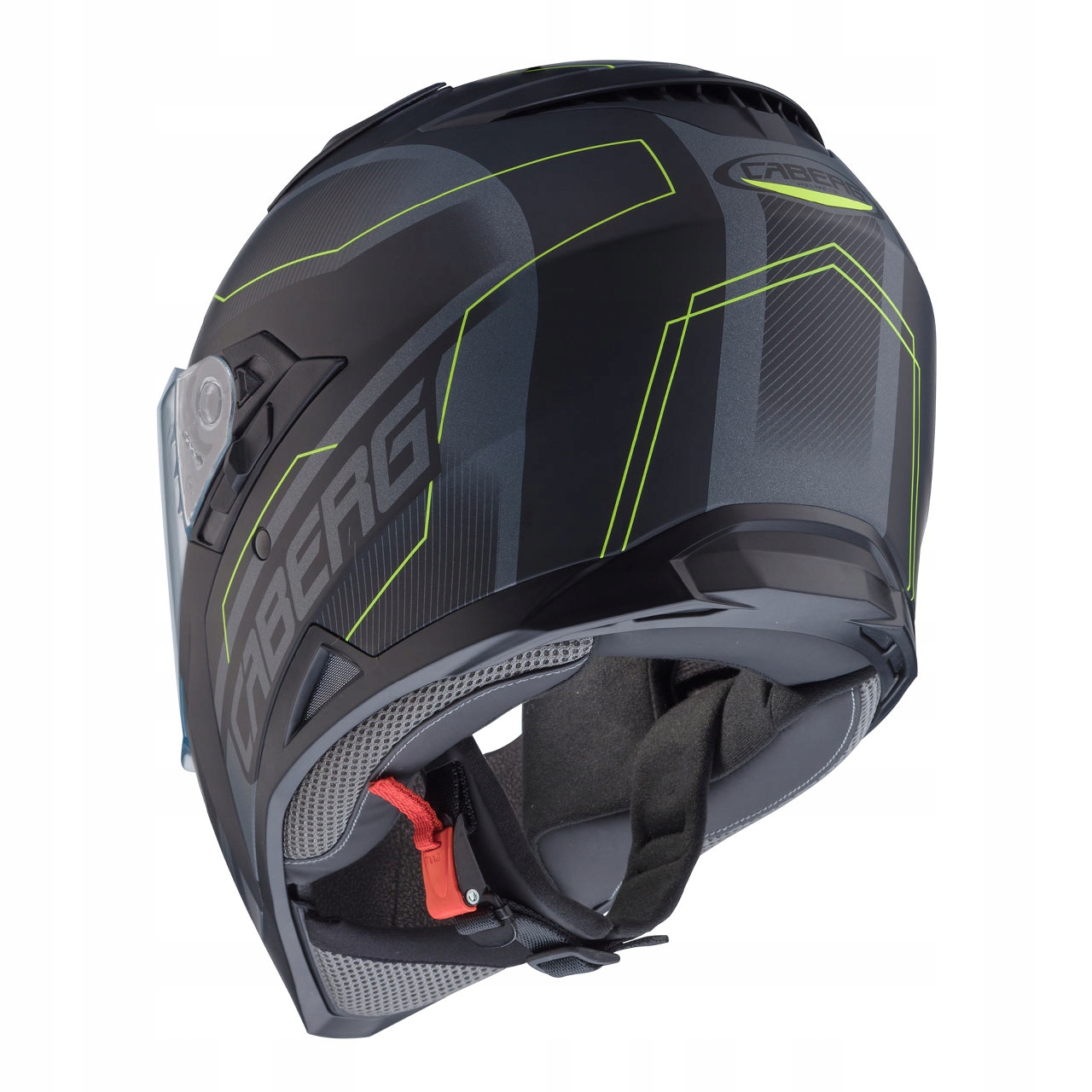 KASK INTEGRALNY CABERG JACKAL czarno żółty roz.XXL Producent Caberg