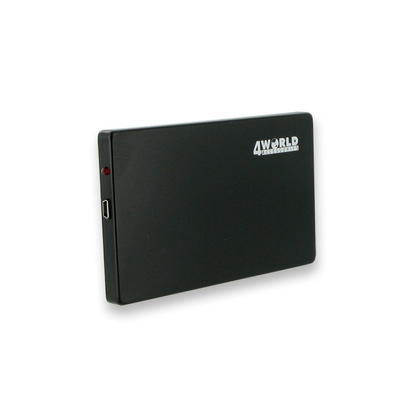 

Obudowa Usb na dysk Hdd 2.5' Sata, czarna 4world