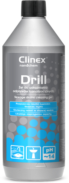 

Clinex Drill Super aktywny żel do udrażniania rur!