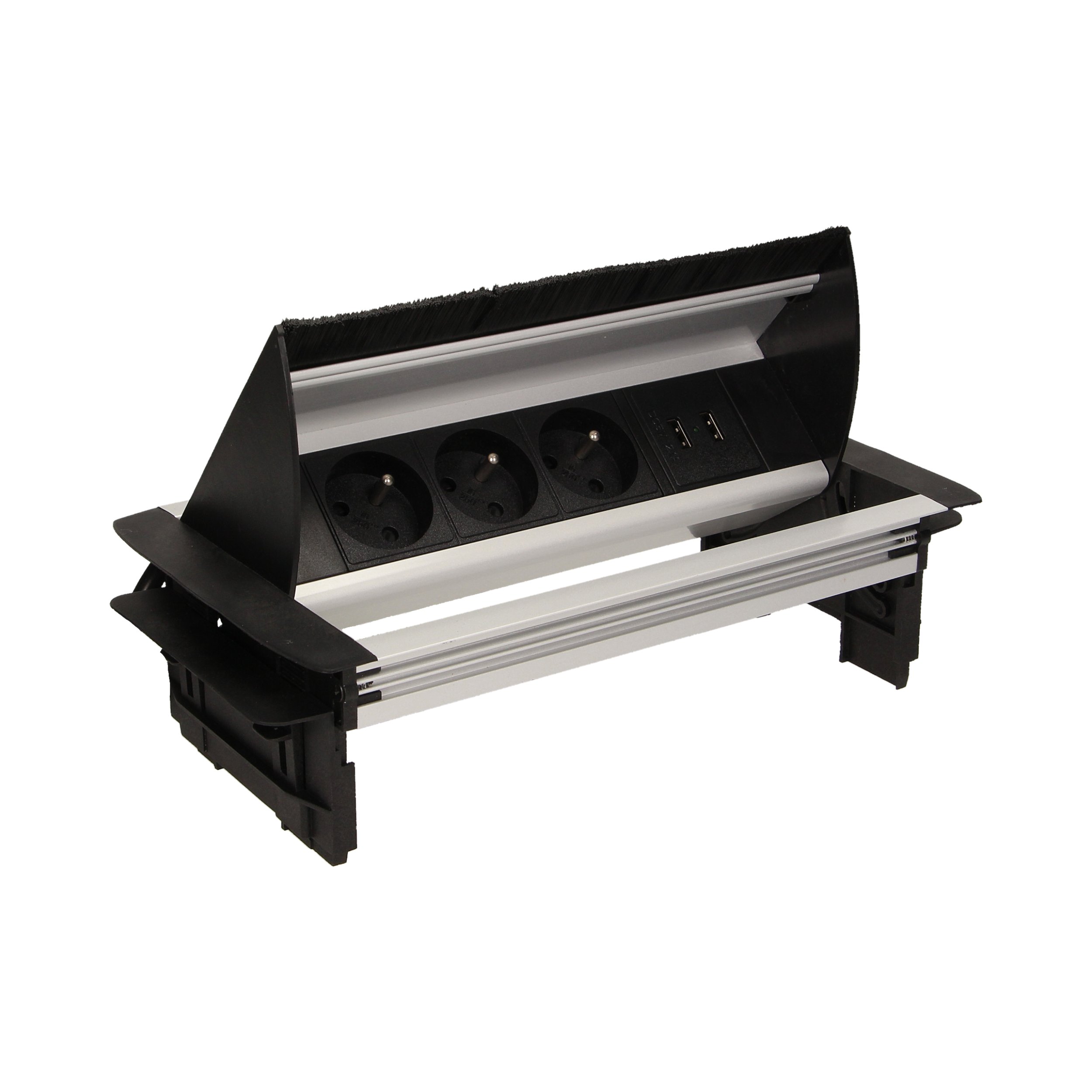 

Gniazdo Wpuszczane W Blat 3x250V Ac 2XUSB 1362