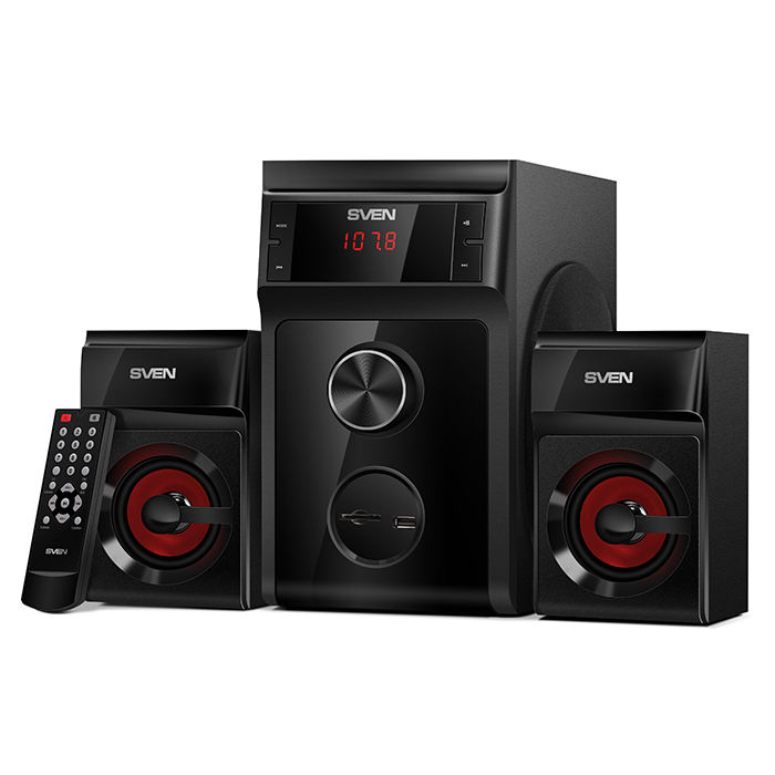 

Zestaw głośników 2.1 Sven MS-302 40 W czarny