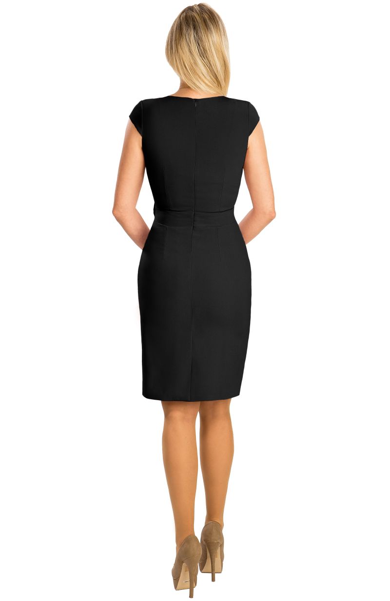 PIĘKNA ELEGANCKA SUKIENKA Z RÓŻĄ NA WESELE r/ 48 Rozmiar 48