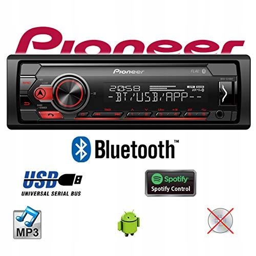 Autorradio  Pioneer MVH-S300BT, LCD, USB, Auxiliar, 50Wx4