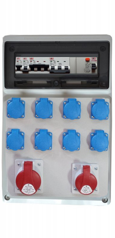 Elektrický stavebný rozvádzač D1308WR