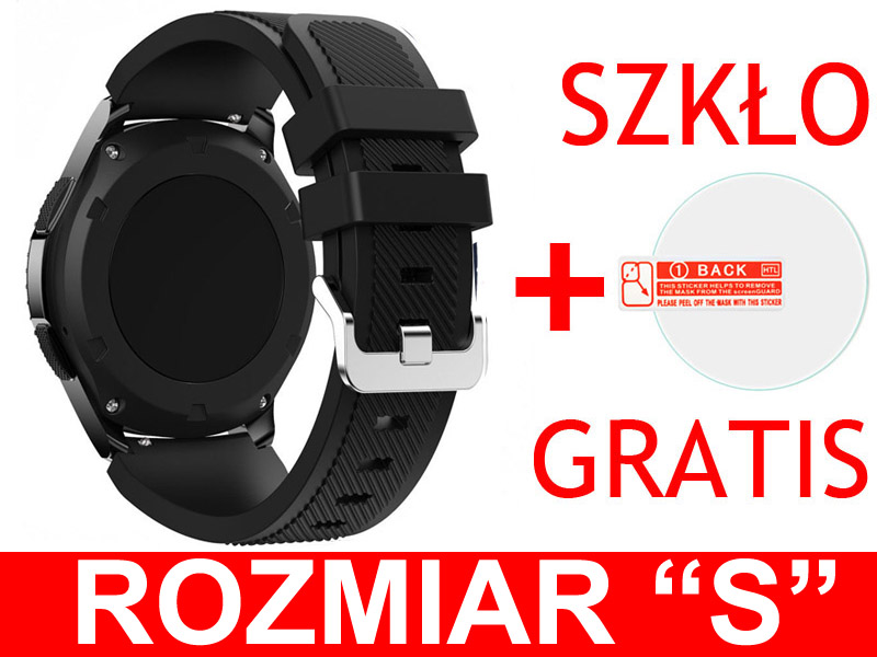 

Silikonowy Pasek Armband Samsung Gear S3 Rozmiar S