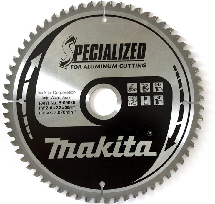 

Makita piła tarcza do aluminium 216x30 64z