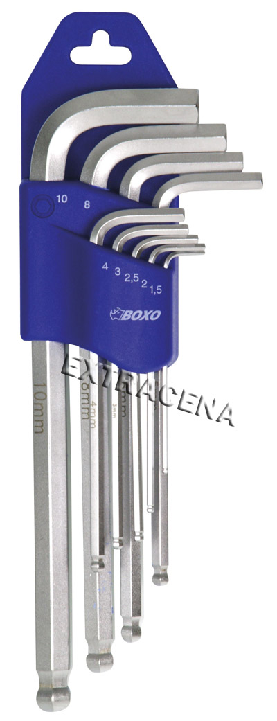 BOXO ZESTAW KLUCZY IMBUS TYPU L 175MM 9 EL. EAN (GTIN) 4712818067569