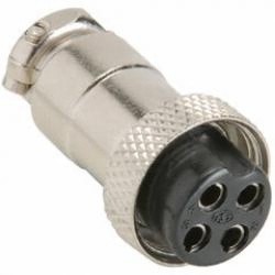 

Wtyk wtyczka Cb 4pin mikrofonu gruszki (0167)