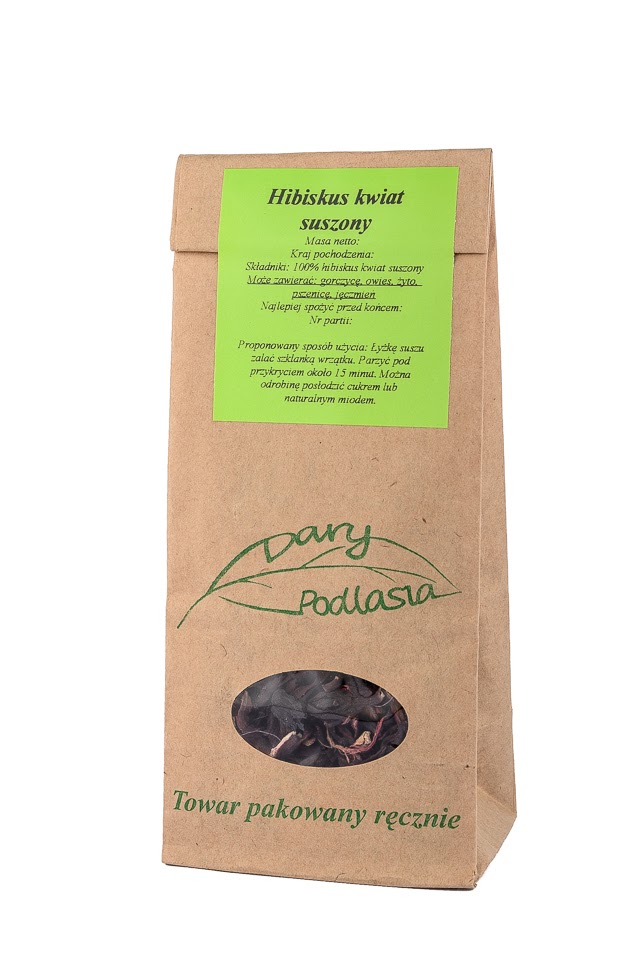 

Hibiskus kwiat Zioła 500g Dary Podlasia