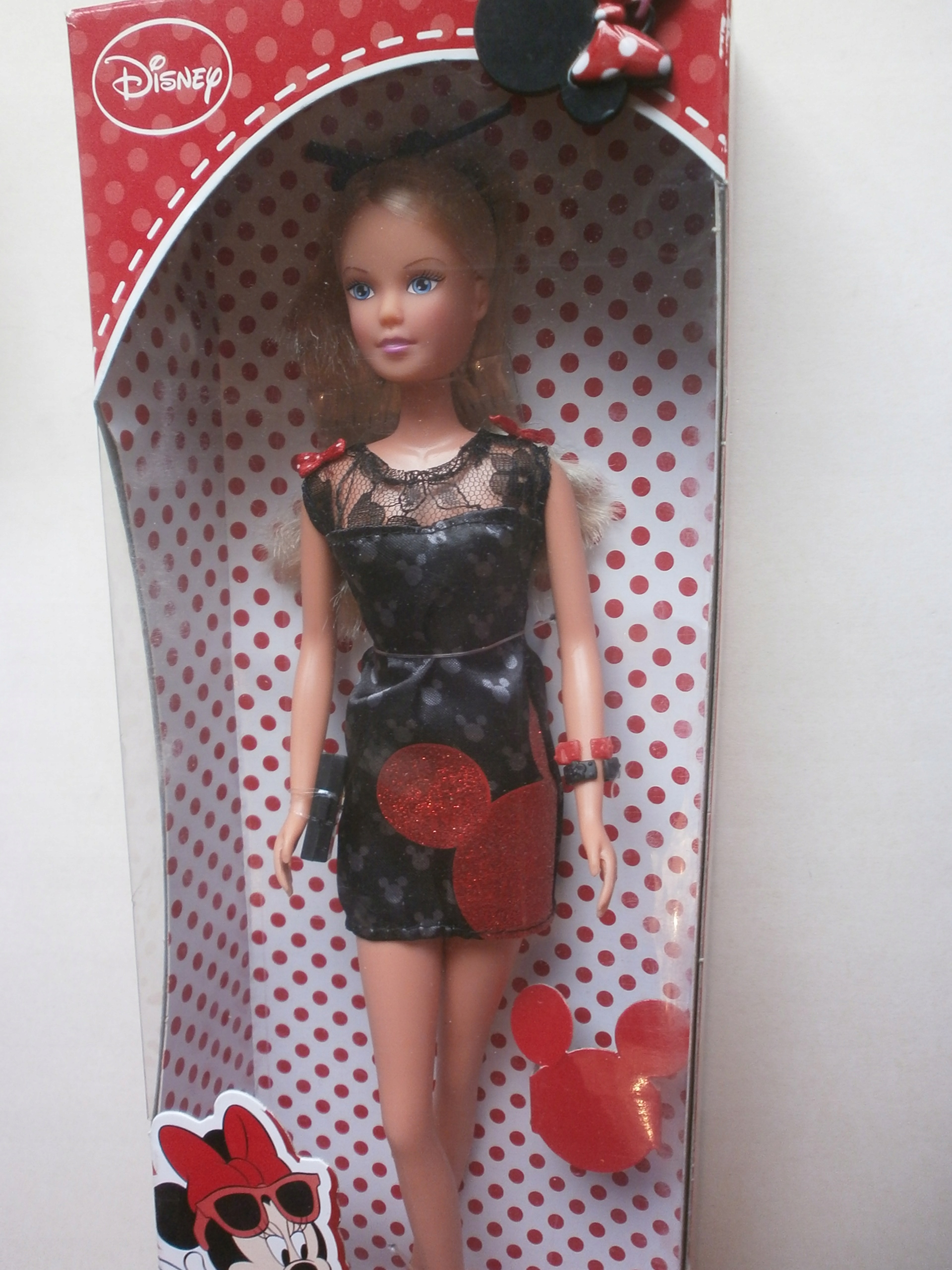 КУКЛА Штеффи МИННИ МАУС В ЭЛЕГАНТНОМ НАРЯДЕ