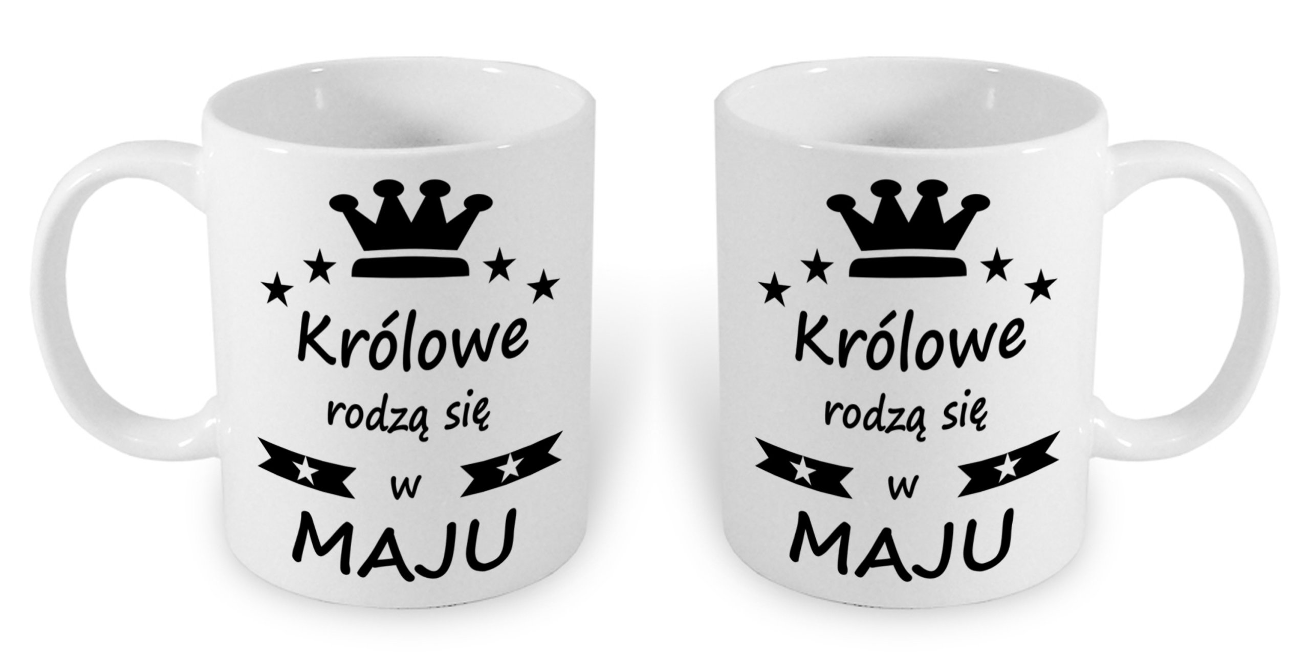 

Duży Kubek 550ml Królowe Rodzą Się W Maju