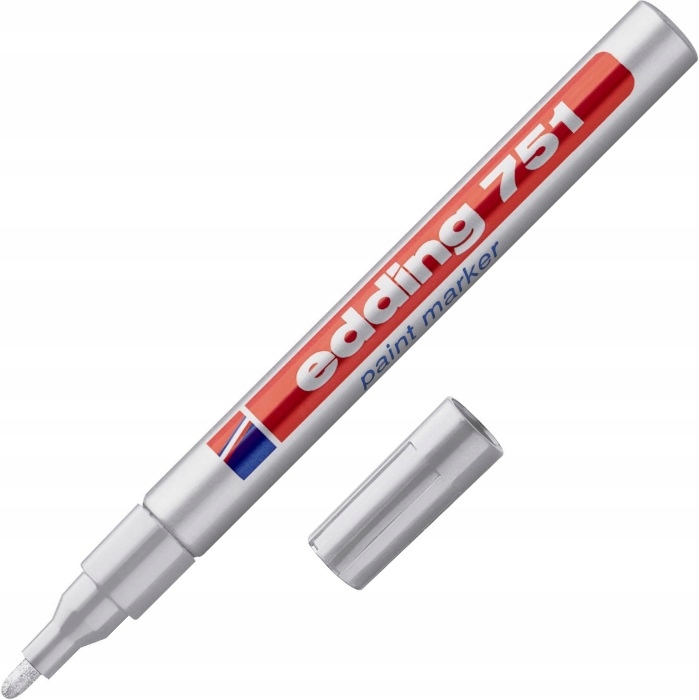 

Marker olejowy lakierowy Edding 751 1-2mm srebrny