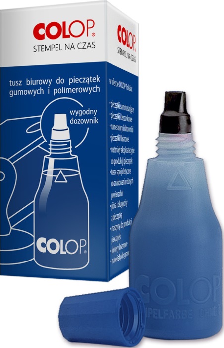

Tusz do pieczątek gumowych Colop niebieski 25 ml
