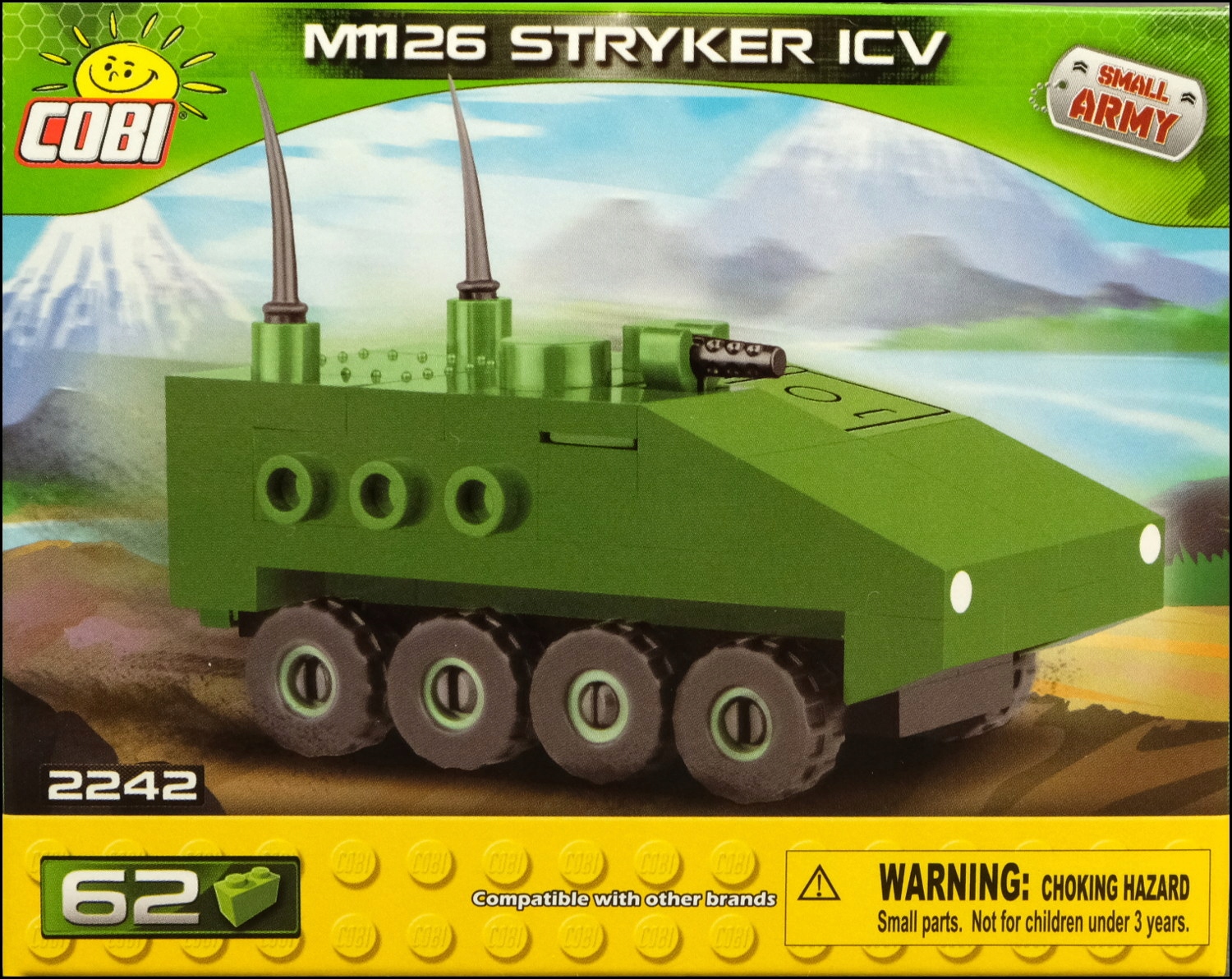 Cobi Small Army pojazd M1126 Stryker ICV 2242