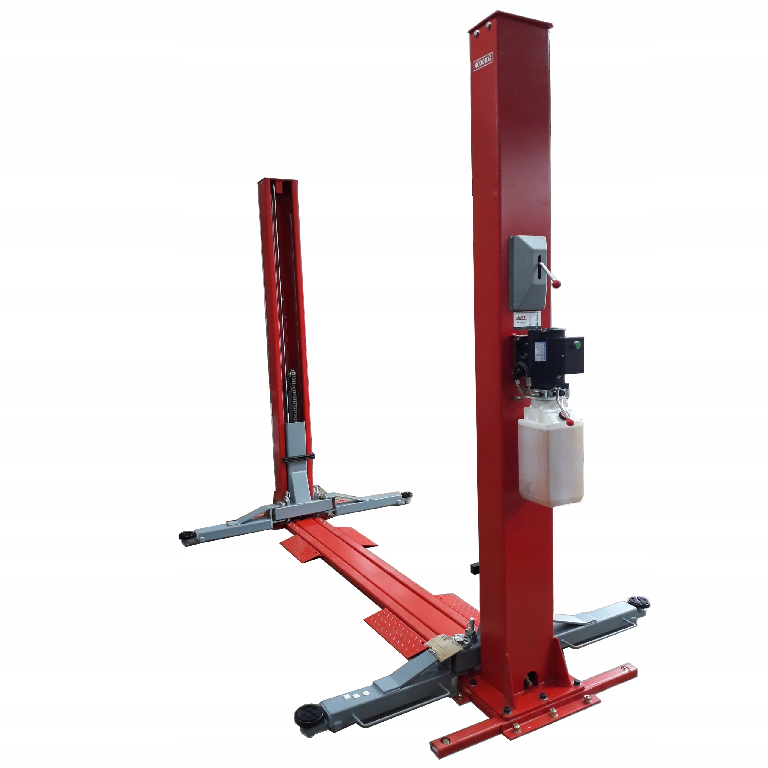 Podnosnik samochodowy dwukolumnowy 4T NA RAMIE EAN 5701234678991