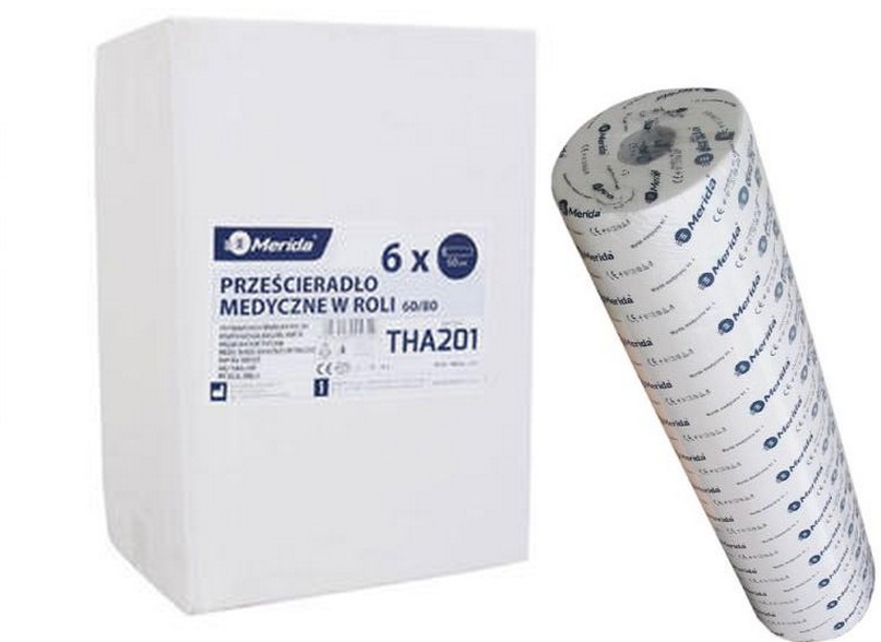 

Podkład Medyczny Merida Prześcieradło 80x60 6 Szt.