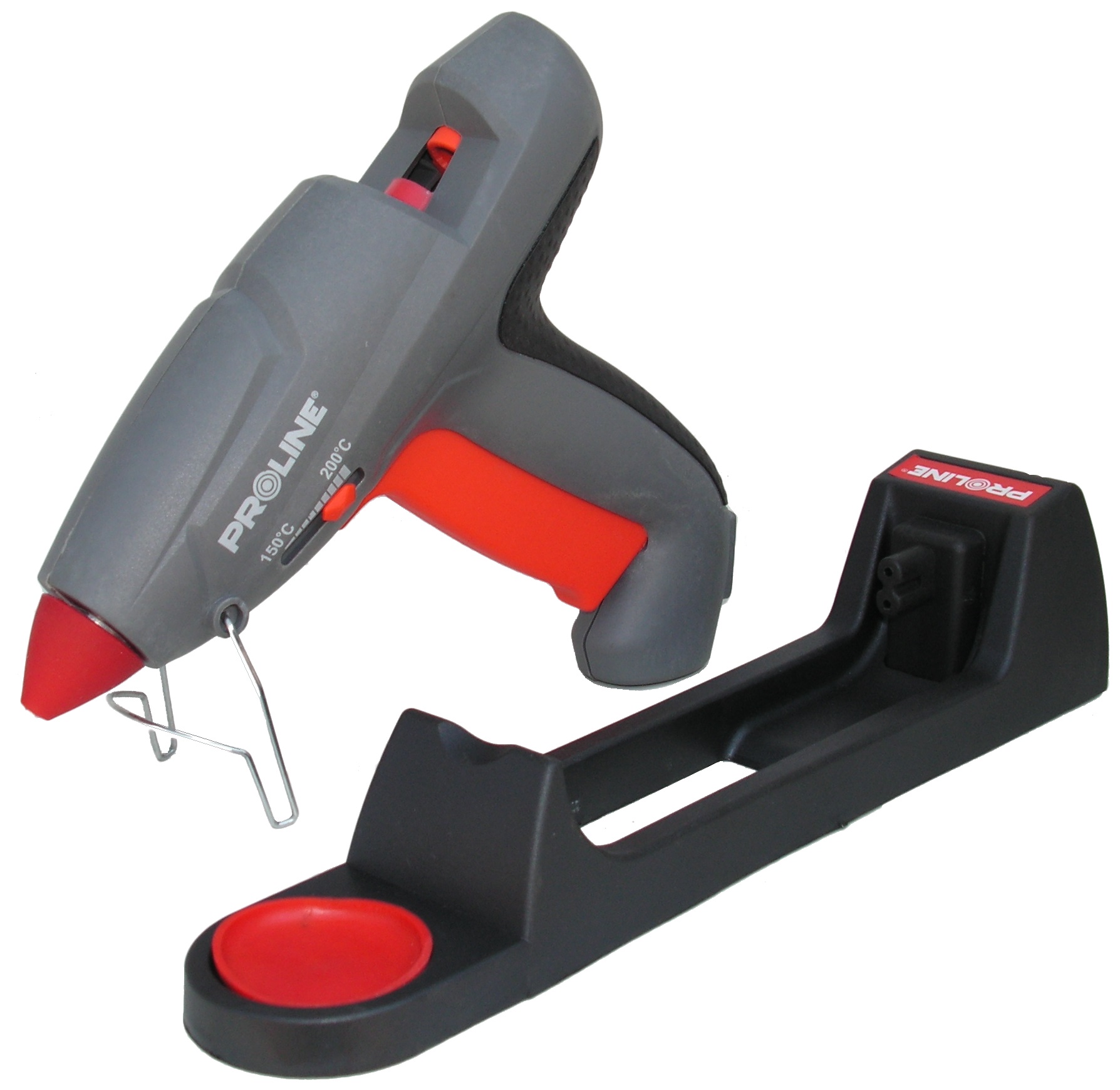 BEZPRZEWODOWY Pistolet do kleju 400 W PROLINE Moc 400 W