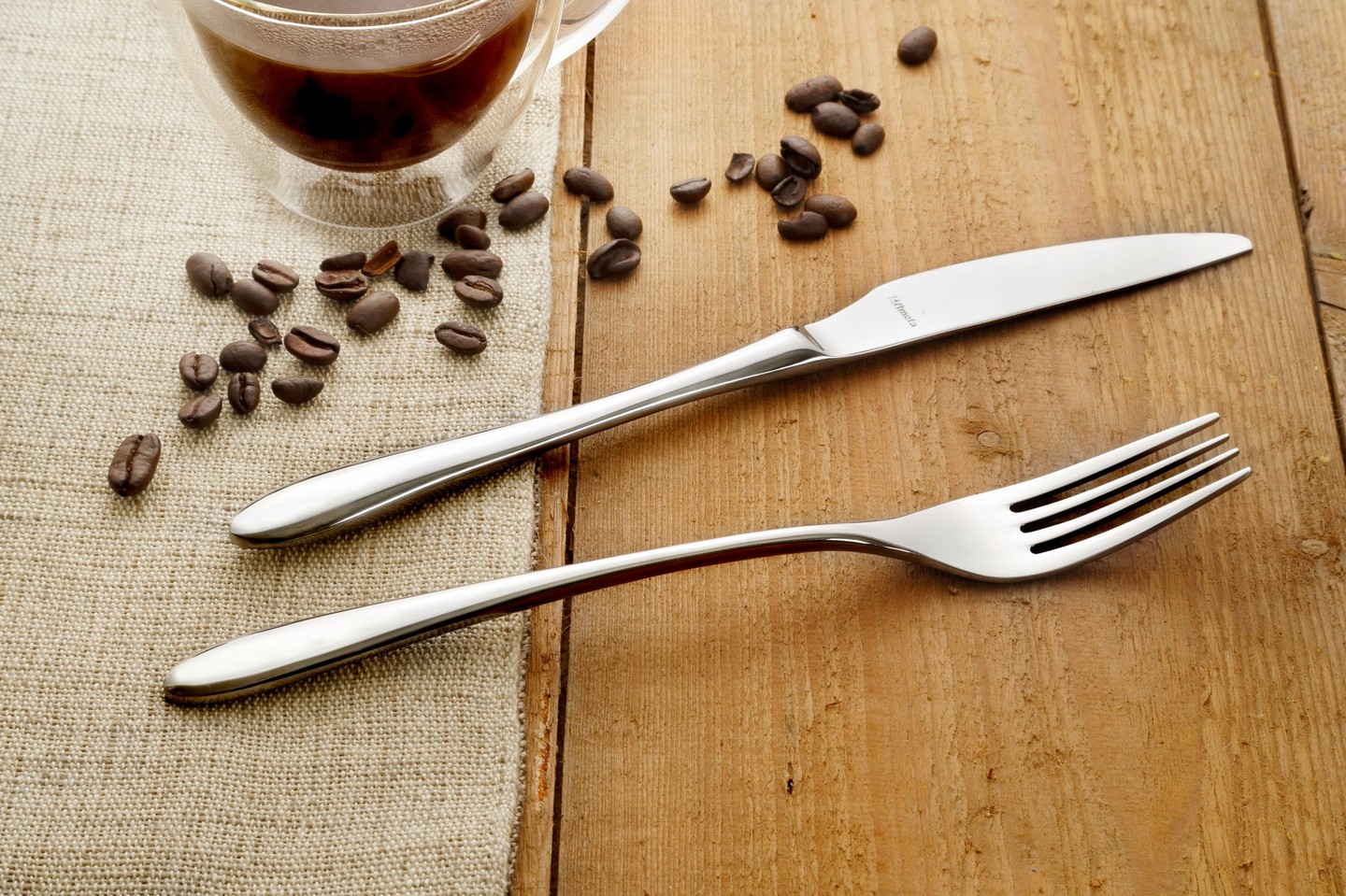 AMEFA 60 SZTUĆCE KOMPLET 1120 CUBA ZESTAW 12 OSÓB Materiał wykonania metal