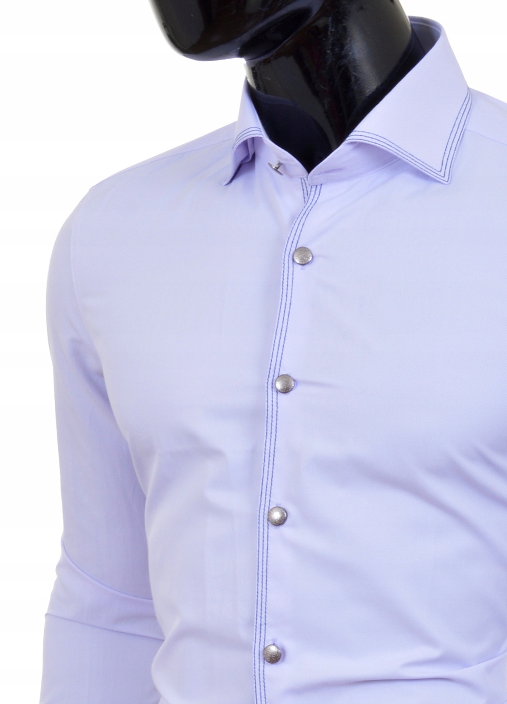 Koszula Męska Mondo Exclusive Jesień Zima Lilac Rozmiar 4XL