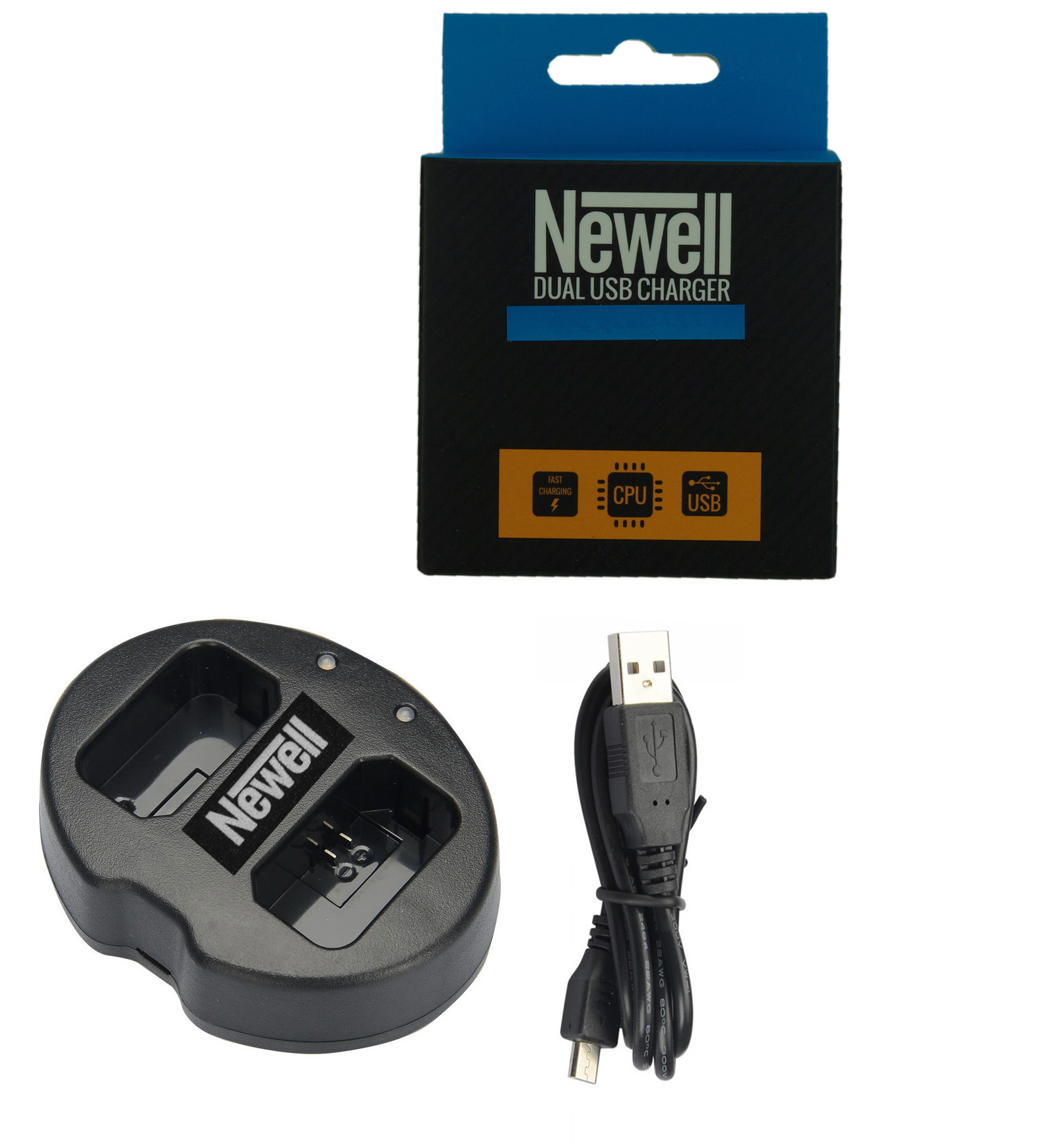 ŁADOWARKA USB NA 2 AKUMULATORY do NIKON D5300 Marka Newell