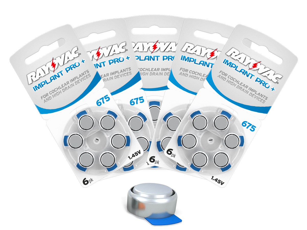  батарейний імплантат Rayovac 30szt PRO+ 675 (кохлеарний)