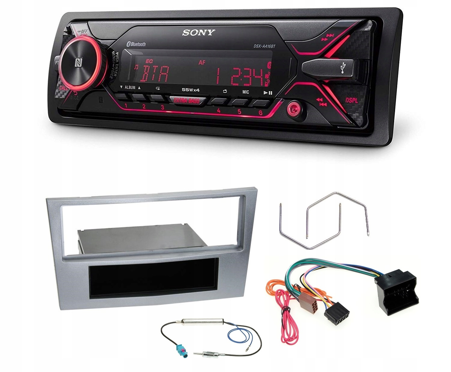 Sony dsx a416bt как подключить блютуз Купить SONY DSX-A416BT РАДИО BLUETOOTH USB OPEL ASTRA H: отзывы, фото и характер