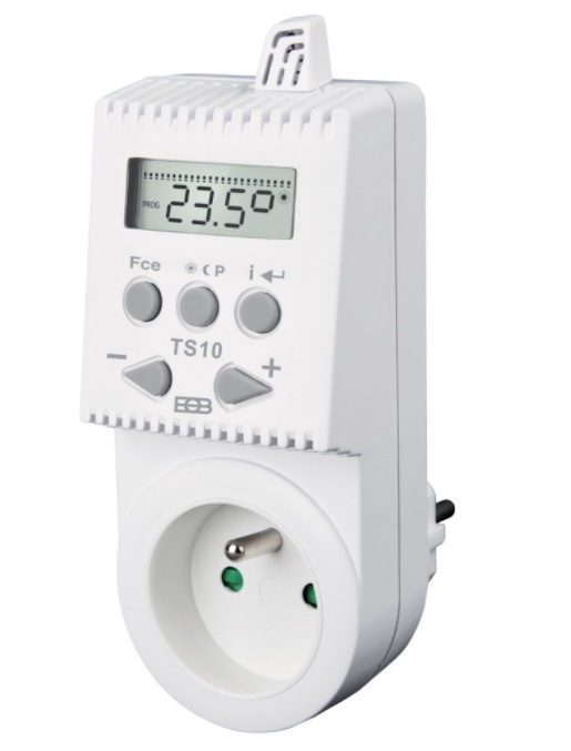 TERMOSTAT TS10 - REGULATOR TEMPERATURY DO GNIAZDKA EAN (GTIN) 8594012221512