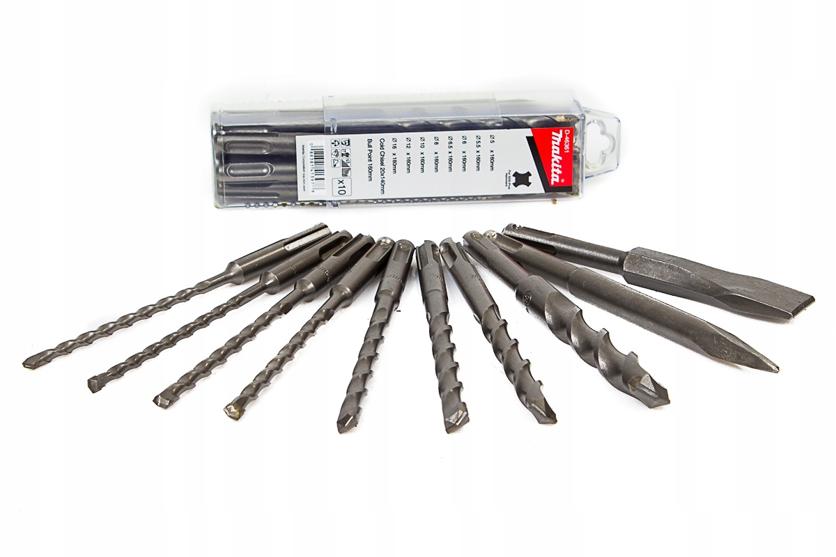 

Makita D-46361 Wiertła Dłuta Sds 10 szt