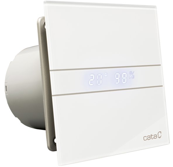 Kúpeľňový ventilátor E-100 gth Cata Hygrostat