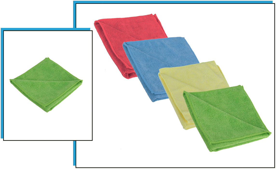ŚCIERECZKA Z MIKROFIBRY 4 kolory 100% MIKROWŁÓKNA Producent bez marki