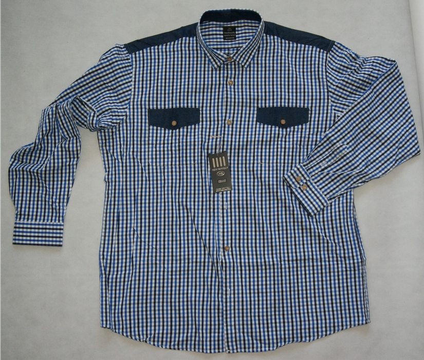 

Męska Koszula długi rękaw duża 3XL 47/48 szer.138